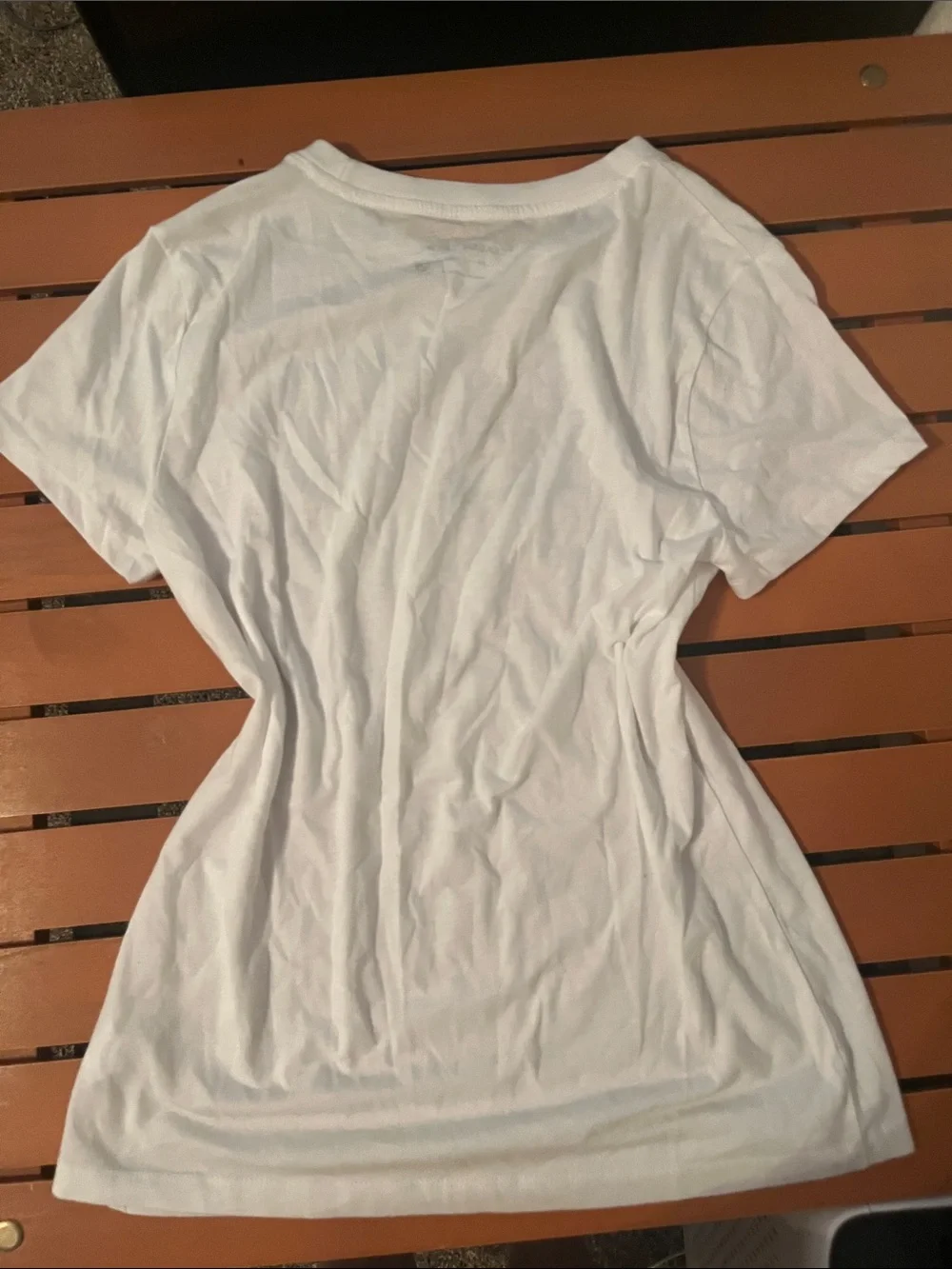 Aeropostale Classic Tee With Coquette Light Brown Puppy Motif